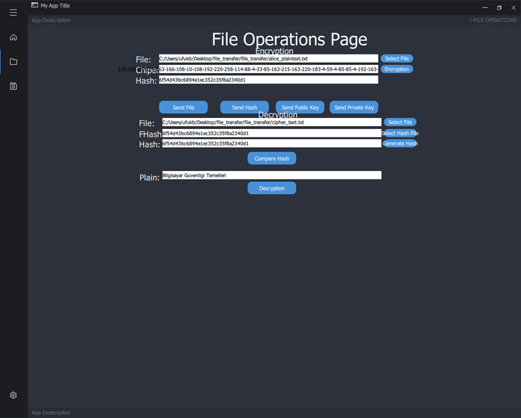 Encrypted File Transfer